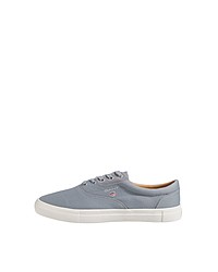 graue Segeltuch niedrige Sneakers von Gant