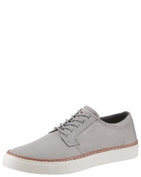 graue Segeltuch niedrige Sneakers von Gant Footwear