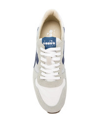 graue Segeltuch niedrige Sneakers von Diadora