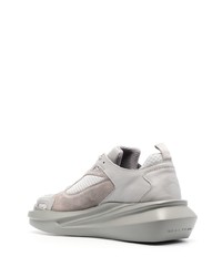 graue Segeltuch niedrige Sneakers von 1017 Alyx 9Sm