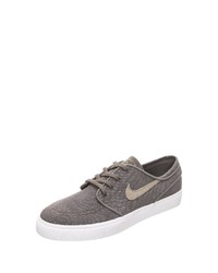 graue Segeltuch niedrige Sneakers von Nike SB