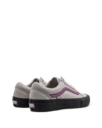 graue Segeltuch niedrige Sneakers von Vans