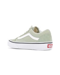 graue Segeltuch niedrige Sneakers von Vans