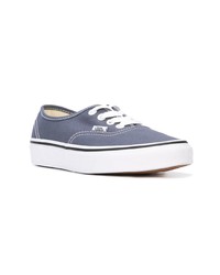 graue Segeltuch niedrige Sneakers von Vans