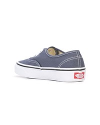 graue Segeltuch niedrige Sneakers von Vans