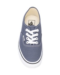 graue Segeltuch niedrige Sneakers von Vans