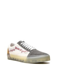 graue Segeltuch niedrige Sneakers von Vans