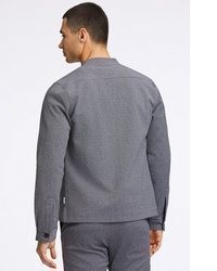 graue Shirtjacke von Lindbergh