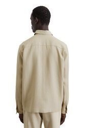 graue Shirtjacke von Marc O'Polo