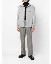 graue Shirtjacke von Z Zegna