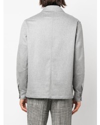 graue Shirtjacke von Z Zegna