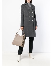 graue Shopper Tasche aus Leder von Tom Ford
