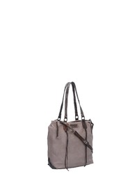 graue Shopper Tasche aus Leder von Caterina Lucchi