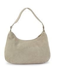 graue Shopper Tasche aus Leder von Elbsand