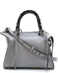 graue Shopper Tasche aus Leder von Elena Ghisellini