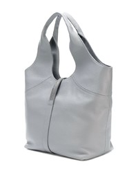 graue Shopper Tasche aus Leder von Fabiana Filippi
