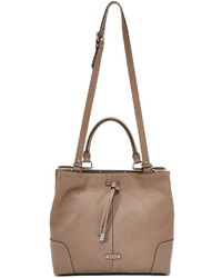 graue Shopper Tasche aus Leder von Frye