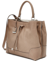 graue Shopper Tasche aus Leder von Frye