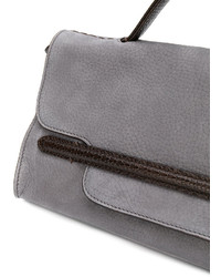 graue Shopper Tasche aus Leder von Zanellato