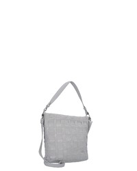 graue Shopper Tasche aus Leder von Gerry Weber