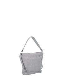 graue Shopper Tasche aus Leder von Gerry Weber