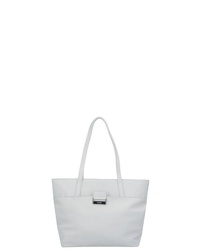 graue Shopper Tasche aus Leder von Gerry Weber