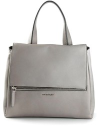graue Shopper Tasche aus Leder von Givenchy
