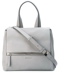 graue Shopper Tasche aus Leder von Givenchy