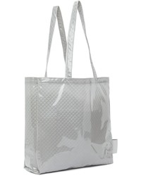 graue Shopper Tasche aus Leder von Song For The Mute