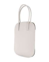 graue Shopper Tasche aus Leder von Nina Ricci