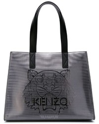 graue Shopper Tasche aus Leder von Kenzo
