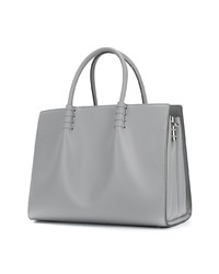 graue Shopper Tasche aus Leder von Tod's