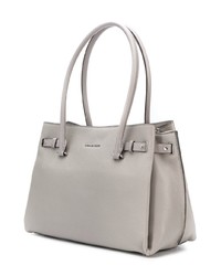 graue Shopper Tasche aus Leder von MICHAEL Michael Kors