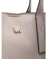 graue Shopper Tasche aus Leder von MICHAEL Michael Kors