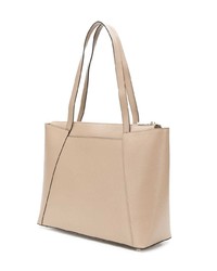 graue Shopper Tasche aus Leder von MICHAEL Michael Kors