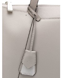 graue Shopper Tasche aus Leder von MICHAEL Michael Kors