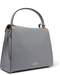 graue Shopper Tasche aus Leder von Valentino