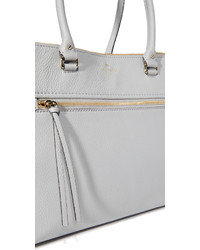 graue Shopper Tasche aus Leder von Kate Spade