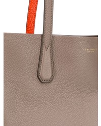 graue Shopper Tasche aus Leder von Tory Burch