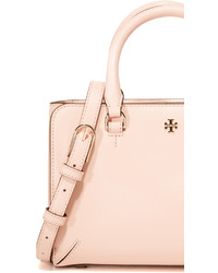 graue Shopper Tasche aus Leder von Tory Burch