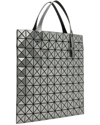 graue Shopper Tasche aus Leder von Bao Bao Issey Miyake