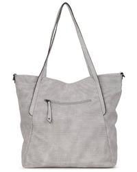 graue Shopper Tasche aus Leder von SURI FREY