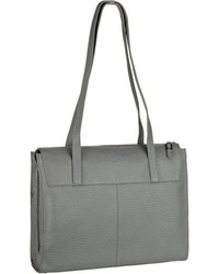 graue Shopper Tasche aus Leder von VOi