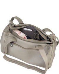 graue Shopper Tasche aus Leder von VOi