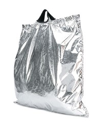 graue Shopper Tasche aus Leder von Calvin Klein 205W39nyc