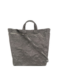 graue Shopper Tasche aus Leder von Zilla