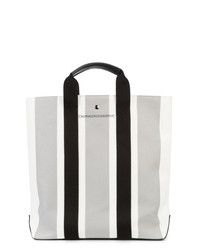 graue Shopper Tasche aus Segeltuch von Calvin Klein 205W39nyc