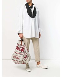 graue Shopper Tasche aus Segeltuch von JW Anderson