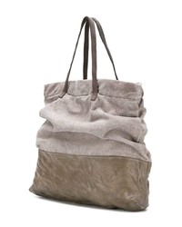 graue Shopper Tasche aus Segeltuch von Cecchi De Rossi