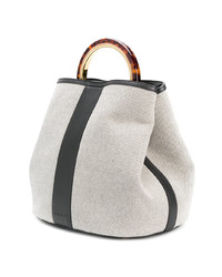 graue Shopper Tasche aus Segeltuch von Marni